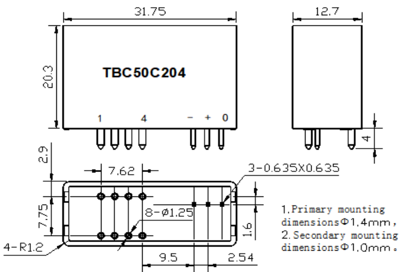 current sensor drawing