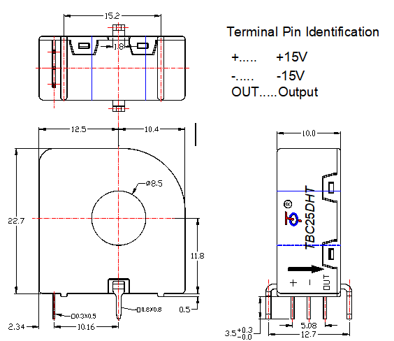 current sensor drawing