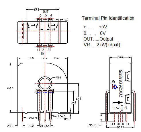 current sensor drawing