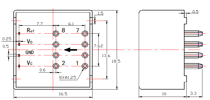 current sensor drawing