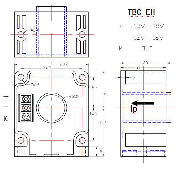 current sensor drawing