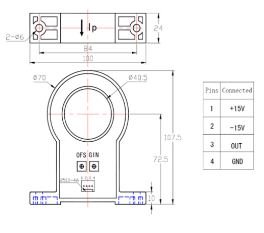 current sensor drawing